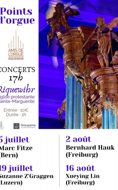 Affiche des concerts Points d’orgue 2026